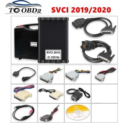 Newest SVCI 2020 2019 OBD2 Auto Key Programmer Unlock Version Abrites Commander SVCI V2019 V2020 No Limited Car Diagnostic Tool