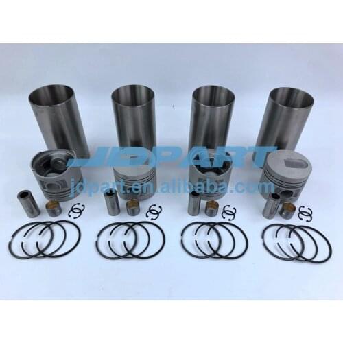 New S4E2 S4E2-IDI Liner Kit Piston + Rings + Liner For Mitsubishi Engine