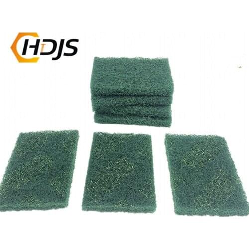 Industrial scouring mat, coarse derusting cloth, flexible non-woven cloth, manual, kitchen cleaning, scotch cloth