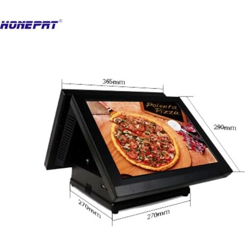 Modern touch screen desktop pos register with software for supermarket HS-620