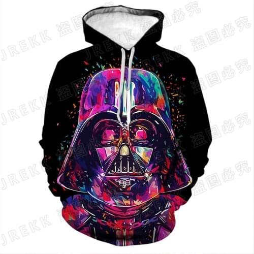 Movie Star Wars Hoodies Men Women Children Long Sleeve Cool ver Darth Vader 3D Print Sweatshirts Fashion Coat Clothing
