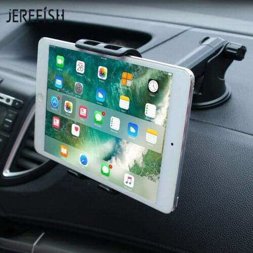 Universal Tab Car Holder Tablet Windshield Stand Sticky Mount Support Holders 360 Rotation with 5-10 inch Holder for Tablet