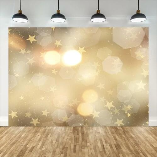 Golden Sparkles Glitters Photo Backdrops Photo Studio Vinyl Backgrounds Photography Props for Children Baby Portrait Photobooth