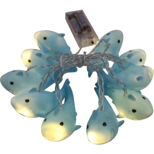 1 Pc Light String 10 LEDs 1.8M Light String Battery Operated String Light Decorative Light for Patio Garden Home