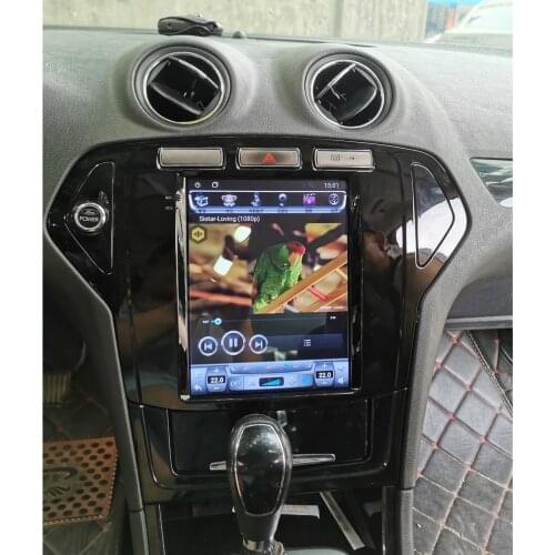 Tesla Screen Navigation CARPLAY Stereo For FORD Mondeo MK4 2008 Blaupunkt Android Player GPS Car Radio Multimedia Autoradio
