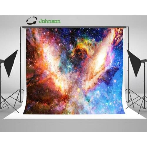 Cosmic Galaxy Stars Color photo backdrop polyester or Vinyl cloth High quality Computer print wall Backgrounds