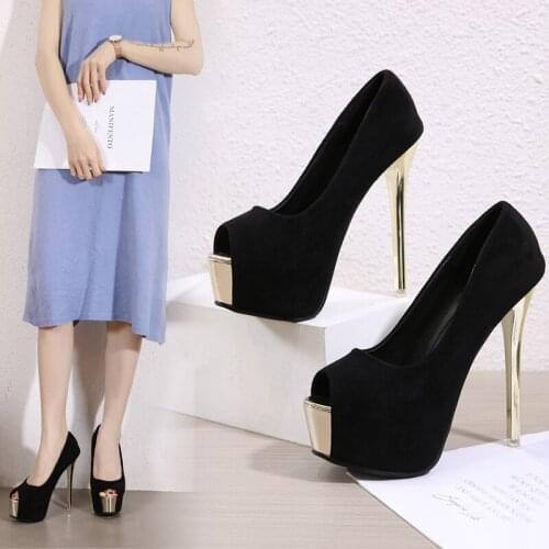 Замшевые туфли-лодочки Dilys Liao China At AliExpress