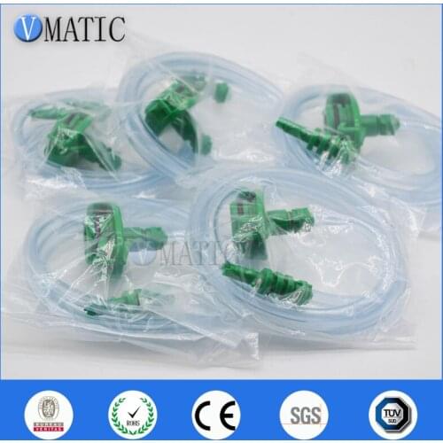 High Quality Glue Dispensing Dispenser USA Style Type 30/55cc ml Pneumatic Syringe Barrel Adapter