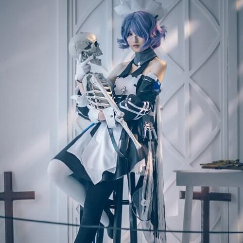 Game Arknights Whisperain Cosplay Costume Women Fancy Dress Halloween Carnival Uniforms Custom Made