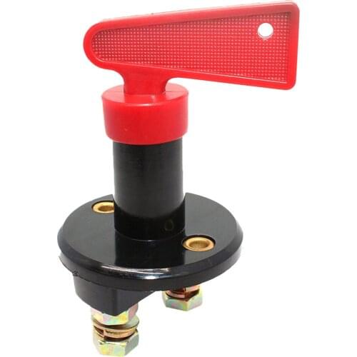 Automobile Car Truck Boat Battery Isolator Disconnect Cut Off Power Kill Switch 12V 300 AMPS For Home And Automotive Universal