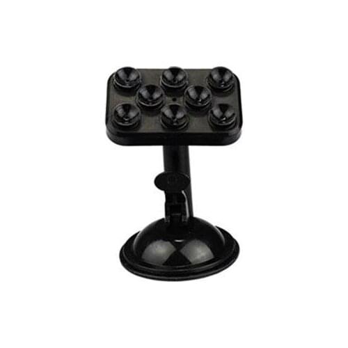 Colorful Car Inside Suction Phone Holder-Black