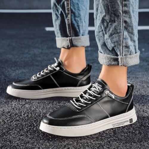 Men White Vulcanized Flat Shoes Lace-up Comfortable Sneaker for Male Tenis Masculino Adulto Top Quality Men Zapatillas 2020