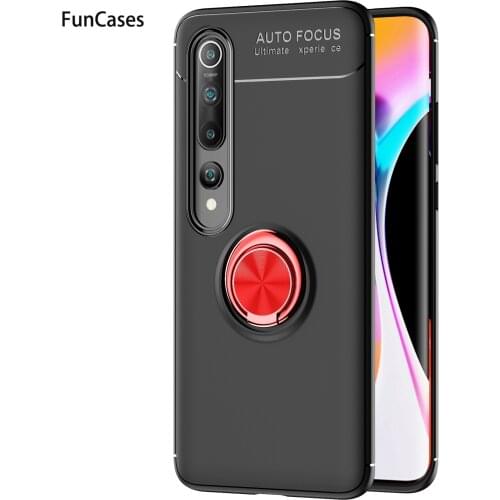 Rotate Freely Bracket Soft TPU Cases For funda Xiaomi 10 Jewelled Xiaomi cellular 10 Pro Leather Covers Portable Xiaom Capinhas