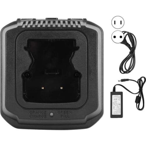Desktop Rapid Battery Charger Base Set for Sepura Series Walkie Talkie STP8000 STP9000 Ham Radio Hf Transceiver 100-240V
