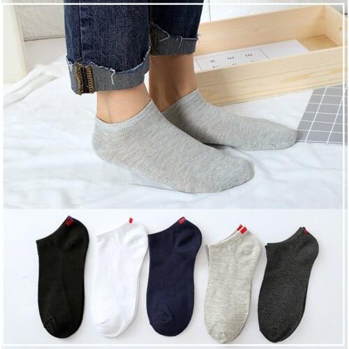 2018 New Womens Socks Short Female Low Cut Ankle Socks For Women Ladies Black And White Socks Man Short Chaussette Femme Summer