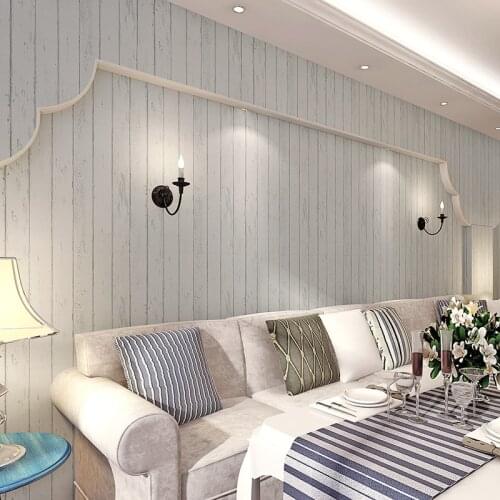Beibehang papel de parede countryside to do the old wood grain wallpaper bedroom cozy living room TV background wallpaper