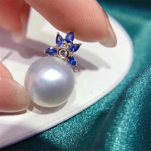 S925 Sterling Silver Screw Eye Pin Bail Top Drilled Beads End Cap For DIY Pearl Charm Pendant Connectors Jewelry Making