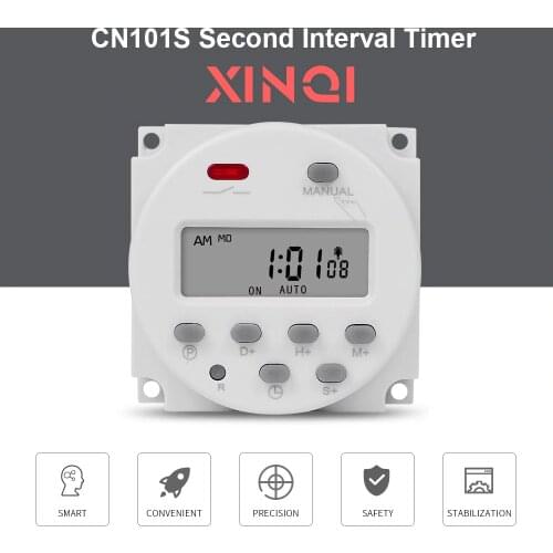 12V 24V 110V 220V Digital Timer Switch 7 Days Weekly Programmable Time Relay Programmer Built-in Rechargeable Battery