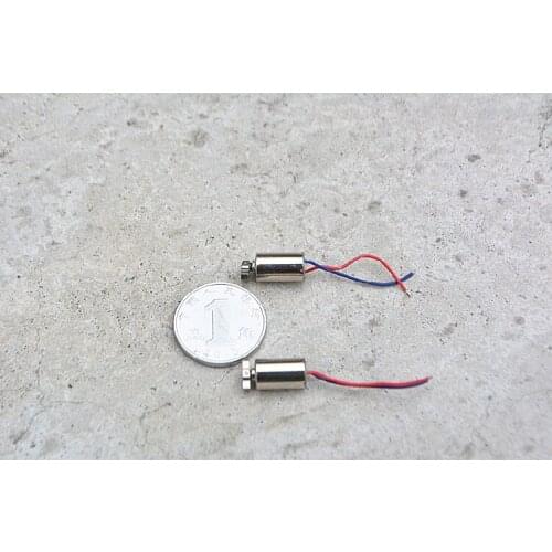 50pcs 6 * 10mm 1.5V-3V 13000-26000rpm miniature vibration motors massage / adult products / DIY accessories vibration motor