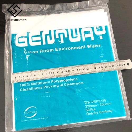 50 pcs/pack) Printer Print Head lint free nonwoven Cleaning Wipes Wiper for Epson Roland Mimaki Mutoh Printer Cleaning cloth