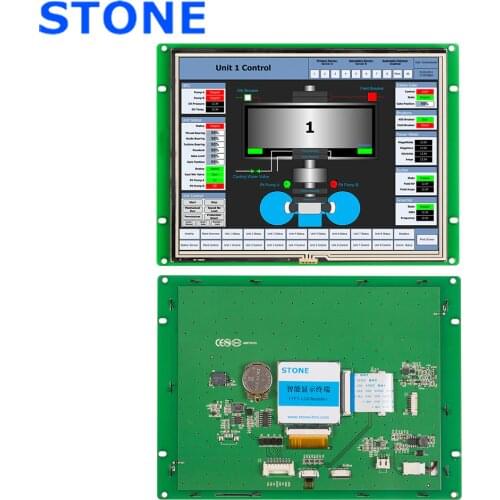 7 Inch Industiral LCD Display Plug & Play Module with Control Board For Equipment Control Panel