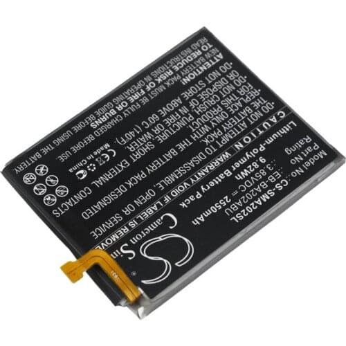 Cameron sino 2550mah battery for SAMSUNG Galaxy A10e Galaxy A10e 2019 Galaxy A20e SAMSUNG EB-BA202ABU GH82-20188A