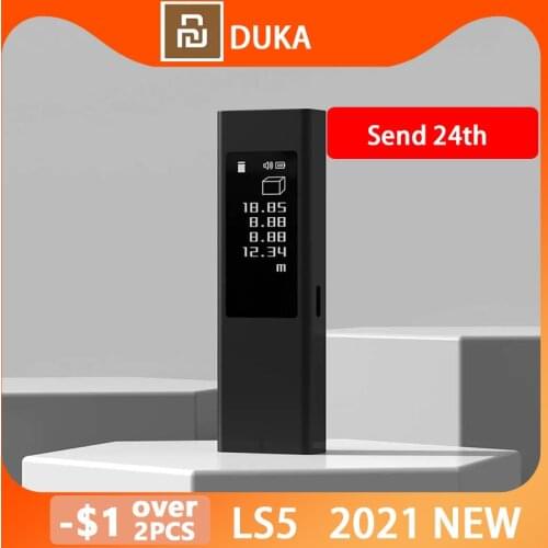 Youpin Duka 40m Laser range finder LS5 Touch screen charging Range Finder High Precision Measurement rangefinder