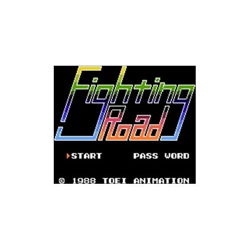 Fighting Road Region Free 60 Pin 8Bit Game Card For Subor Game Players