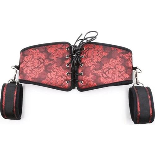 Adult Toys Waist Bondage Hand Cuffs Slave Restraints Erotic Game Sex Toys For Women Handcuffs Couples BDSM Torture tools