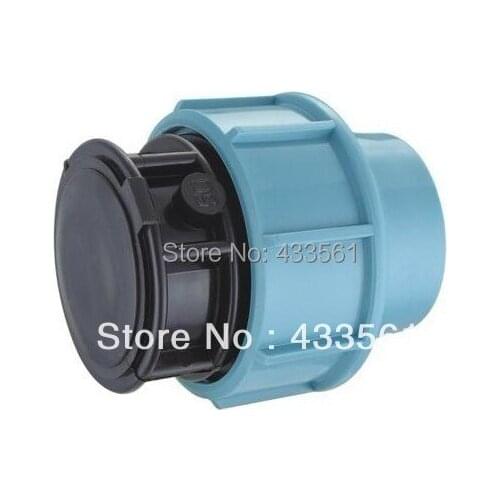 Quality PP Compression Fittings End Cap connector for warm and cold water Pipeline Application