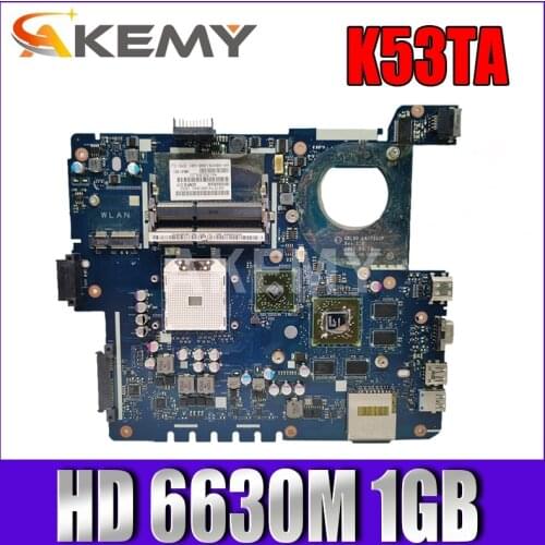 QBL60 LA-7552P Laptop Motherboard For Asus K53TA K53TK X53T K53T Main Board HD 6630M 1GB