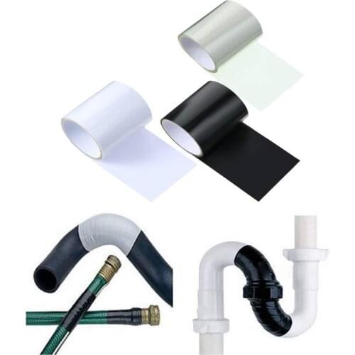 Waterproof Repair Tape Stretchy Sealing Tape Roofing Repair Tape Pipe Hole Patch Emergency Repair for Pipe Garden Plumbing Hose