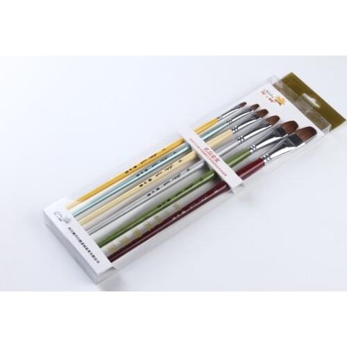 High Quality Professional Arts and Craft Acrylic Paint Brush Wholesale Price X3-602 OEM service allow Oil Brushe