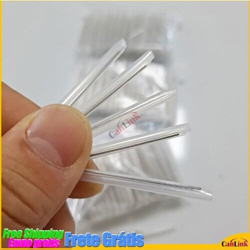1000pcs/lot Protection Epissure 45mm Smoove Fiber Optic Splice Protector Tubo bare Fiber Heat Shrink Tube Protector Sleeves