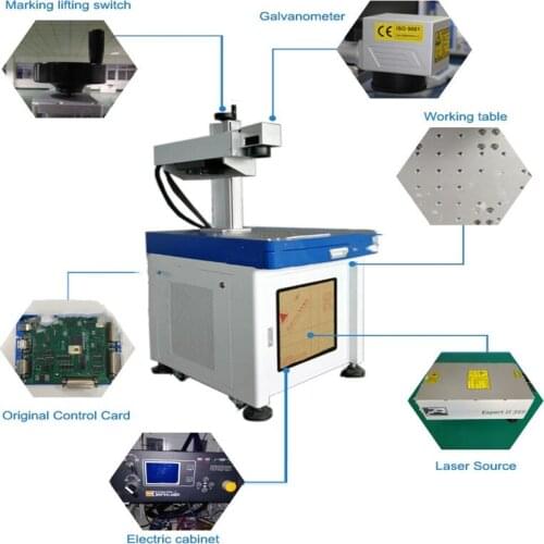 3w 5w 10w 20w uv laser marking machine with high quality on hot sale
