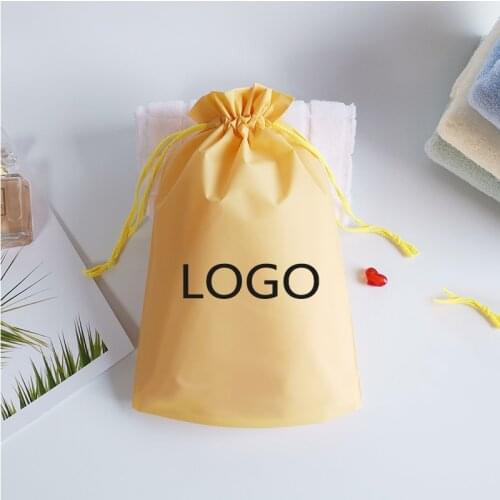 30 Pcs Custom Logo Drawstring Storage Bag Jewelry Bag Cosmetic Make Up Tool Packaging Bag Home Travel Package Gifts Bags