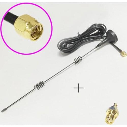 3G Antenna 5dBi 800-2170 MHZ magnetic base 3M extension cable SMA male +SMA Female switch CRC9 Male RF Coax Adapter convertor