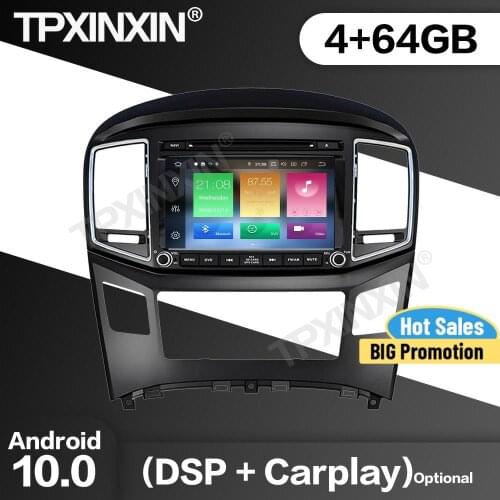 64G Car Radio 2 Din Stereo Receiver Android For Hyundai H1 Grand Starex 2015 2016 2017 2018 GPS NAVI Multimedia Player Head Unit