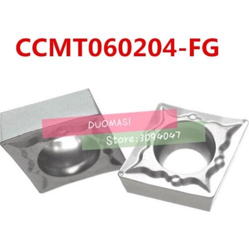 Free shipping ceramic blade 10PCS CCMT060204 FG metal ceramic inserts, processing and high degree of finish, insert SCLCR/SCKCR