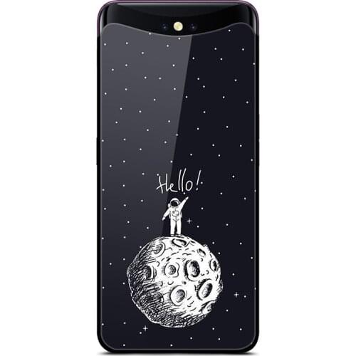 For OPPO FIND X Phone Case Tempered Glass Case Phone Cover Fitness Back Bumper Series 2