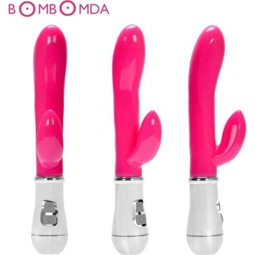 Dual Vibration G spot vibrators for women,Sex toys for Woman Adult Sex Product Erotic toys dildo vibrator Faloimitator O25