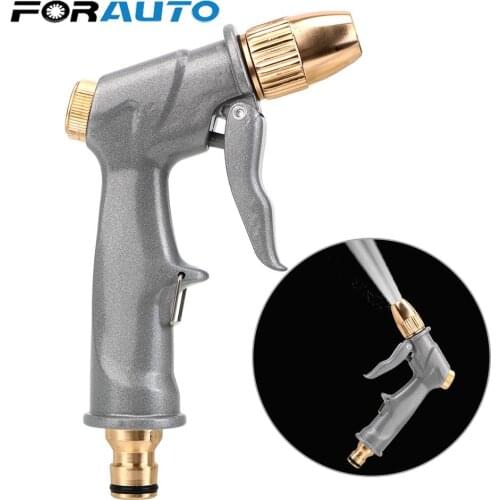 Cleaning Tools Adjustable Spray Modes Portable High Pressure Spray Watering Nozzle Sprinkler Metal Car Wash Gun