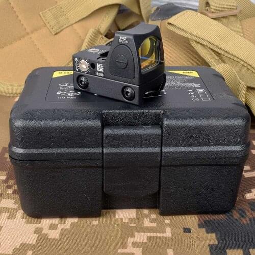 Mini RMR Red Dot Sight Collimator Glock / Rifle Reflex Sight Scope fit 20mm Weaver Rail For Airsoft / Hunting Rifle