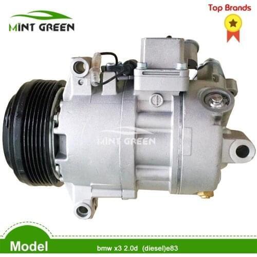 For AC A/C air compressor AC Compressor for bmw x3 2.0d (diesel)e83 air conditioning compressors air compressor for car