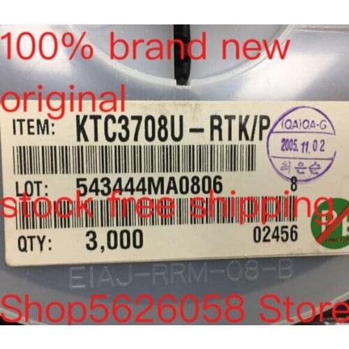 KTC3708U-RTK/P SOT23 100% new original freeshipping STOCK 50PCS-3000PCS/LOT