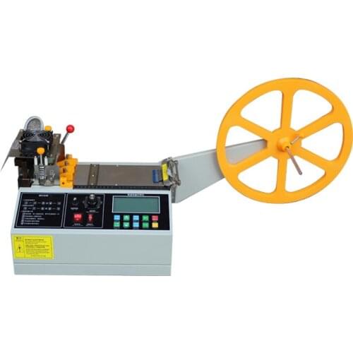Big Screen Display Computer Cloth Tape Cutting Machine Hot and Cold Velcro Heat Shrinkable Nylon Rope PVC Pipe Cutting Machine