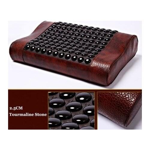 Health care Hexagon cervical tourmaline pillow Treat cervical vertebra acid bilges numb Cushion Health care physiotherapy massa