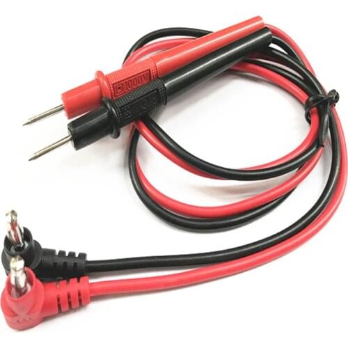 Multimeter Test Leads Probe Wire Cable Supply 1000V 10A Banana Plug for DC Power Wire Pen Cable Meter Needle Tip Meter Needles