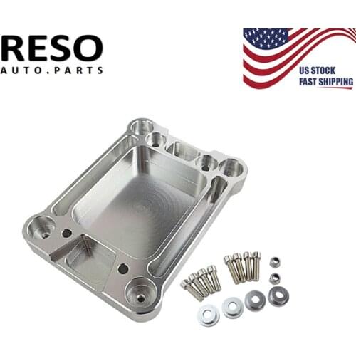 RESO- Aluminum Billet Shifter Base Plate For Civic Integra RSX / K20 K24 K-Series engine EG EK DC2 EF Series Swap