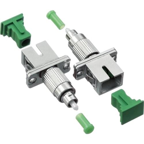 SC APC Female to FC APC Male Fiber Optic Adapter Optical Adaptor for Optical Power Meter